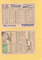 12074 Schedina Totocalcio CONI 1959 Concorso 27 Nuova - Billetes De Lotería