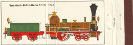 BOITES D'ALLUMETTES 947 : Train , Locomotive : D 1/3 De 1947 - Boites D'allumettes - Etiquettes