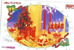 Carte Prépayée Japon * NOËL * WEIHNACHTEN (2304) CHRISTMAS * KERST * NAVIDAD * NATALE - Noel