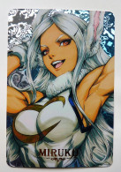 CARTE SEXY GIRL WAIFU BEAUTY MANGA MINT HOLO PRISM MY HERO ACADEMIA -Miruko - Marvel