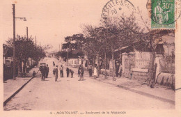 13 / MARSEILLE / MONTOLIVET / BOULEVARD DE LA MAZARADE / PARTIE DE PETANQUE / RARE + - Saint Barnabé, Saint Julien, Montolivet