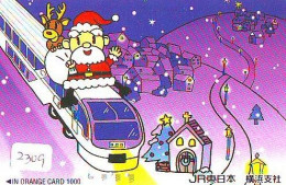 Carte Prépayée Japon * NOËL * WEIHNACHTEN (2309) CHRISTMAS * KERST * NAVIDAD * NATALE - Weihnachten