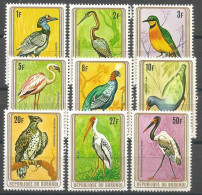 Burundi COB 830/38 Série Complète ** MNH 1979 Oiseaux Birds Vogels - Neufs