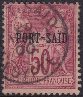 French Offices Port Said 1899 Sc 12 Yt 15 Used Some Short Perfs Type II - Gebruikt