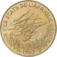 Monnaie, États De L'Afrique Centrale, 5 Francs, 1983, Paris, SPL+ - Gabon