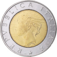 Monnaie, Italie, 500 Lire, 1996, Rome, TTB+, Bimétallique, KM:181 - 500 Lire