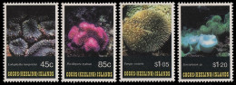 Kokos-Inseln 1993 - Mi-Nr. 286-289 ** - MNH - Korallen / Corals - Isole Cocos (Keeling)