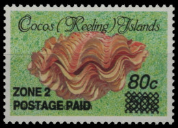 Kokos-Inseln 1991 - Mi-Nr. 243 ** - MNH - Meeresschnecken / Marine Snails - Isole Cocos (Keeling)