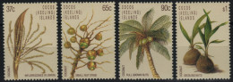 Kokos-Inseln 1988 - Mi-Nr. 188-191 ** - MNH - Pflanzen / Plants - Kokosinseln (Keeling Islands)