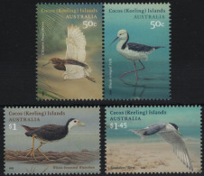 Kokos-Inseln 2008 - Mi-Nr. 448-451 ** - MNH - Vögel / Birds - Cocos (Keeling) Islands