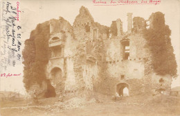 Andrezé        49         Ruines Du Château Des Hayes . Légende Manuscrite. -Rare -    (voir Scan) - Sonstige & Ohne Zuordnung