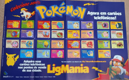 FOLDER CON COLECCION COMPLETA DE 30 TARJETA DE BRASIL DE POKEMON - LIGMANIA - Brésil