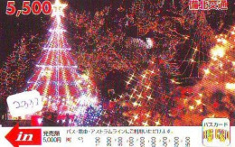 Carte Prépayée Japon * NOËL * WEIHNACHTEN (2332) CHRISTMAS * KERST * NAVIDAD * NATALE - Kerstmis