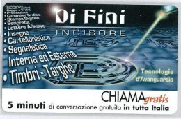 CHIAMAGRATIS NUOVA DT 546 DI FINI INCISORI - Private-Omaggi