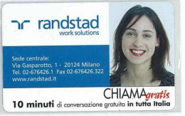 CHIAMAGRATIS NUOVA DT 934 RANDSTAD ORIZZ. - Private-Omaggi