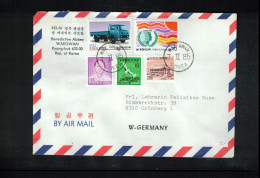 South Korea 1985 Interesting Airmail Letter - Corée Du Sud