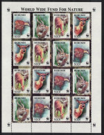 Burundi COB 1115/18 En Feuillet De 4 Séries MNH / ** 2004 WWF - Neufs