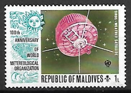 MALDIVES   -    Météorologie    /   SATELLITE   -   Neuf ** - Clima & Meteorología