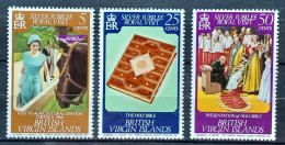 Britse Maagdeneilanden 1977 Silver Jubilee Mi.nrs.324/326 MNH--Unused--Postfris - British Virgin Islands