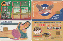 LOTTO 4 SCHEDE TELEFONICHE MESSICO  (CE0087 - México