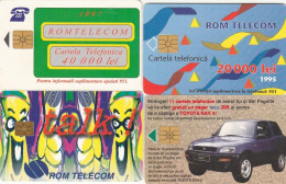 LOTTO 4 SCHEDE TELEFONICHE ROMANIA  (CE0263 - Romania