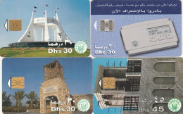 LOTTO 4 SCHEDE TELEFONICHE EMIRATI ARABI CHIP (CE0317 - Ver. Arab. Emirate