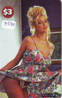 Télécarte USA * EROTIQUE (7572) Mint $ 3.00 EROTIC PHONECARD * BATHCLOTHES  FEMME SEXY LADY LINGERIE - Mode