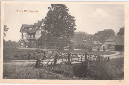 BENNEKOM Gelderland Hotel Wolfheze 1.4.1919 Gelaufen Marke Mit Leichter Schürfung Entfernt - Ede