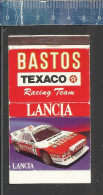 BASTOS TEXACO RACING TEAM LANCIA ( RALLY AUTOSPORT SIGARETTEN CIGARETTES TABAK TABAC TOBACCO) - MATCHBOX SKILLET BELGIUM - Boites D'allumettes - Etiquettes