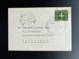 NETHERLANDS 1961 LETTER GRONINGEN 15-09-1961 NEDERLAND AUTOPOSTKANTOOR  MG 61 - Brieven En Documenten