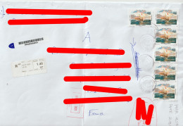 7354 Lettre Cover MAROC MOROCCO RECOMMANDE REGISTERED 2021 Bateau Boat Expédition RA II - Marocco (1956-...)