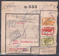 Vrachtbrief Met Stempel VEURNE N°6 - Dokumente & Fragmente
