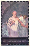 ILLUSTRATION, ERNST KUTZER, SOKRATES ZUM SCHIRLINGSBECHER VERURTEILT, POSTCARD - Kutzer, Ernst