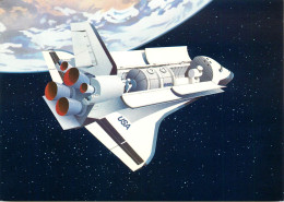 Space Shuttle Spacelab Luraba 1981 Luzern Switzerland PPT Postcard - Andere (Lucht)