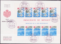 Europa CEPT 1986 Monaco FDC Y&T N°BF34 - Michel N°B32 - 1986