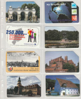 LOT 8 PHONE CARDS POLONIA (PV48 - Pologne