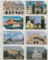 LOT 8 PHONE CARDS POLONIA (PV34 - Poland