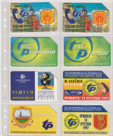 LOT 8 PHONE CARDS POLONIA (PV7 - Poland