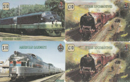 4 PREPAID PHONE CARD TRAIN (PV1159 - Trenes