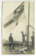 Carte Photo  Original Militär-Fotokarte - Deutschland- Gegenrevolution In Berlin B. Fiküm Trûppen Kriegflagge 1920 - Guerre 1914-18