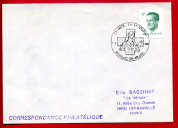 1985 - Belgique - Oblitération Temporaire  Bruxelles "AMITIE"   INFIRMIERE - Commemorative Documents