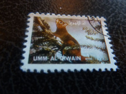 Umm Al Qiwain - Animaux En Voie De Disparition - Ecureuil - Val 1 Riyal - Air Mail - Oblitéré - Année 1972 - - Nager