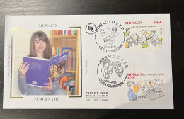 Monaco 2010  EUROPA  "livres Pour Enfants "   - FDC - 2007