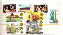 Tuvalu - (1977-88) - Famille Royale  - Carte - Jamboree - Neufs** - MNH - Tuvalu