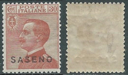 1923 SASENO EFFIGIE 30 CENT MNH ** - I29-7 - Saseno