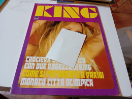 RIVISTA KING- MENSILE NUMERO 8- AGOSTO 1972 - Gezondheid En Schoonheid