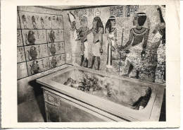 CPSM. LOUXOR. CHAMBRE MORTUAIRE ET TOMBE DE TOUTANKHAMON. 1964. - Luxor