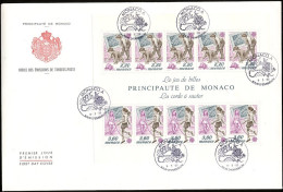 Europa CEPT 1989 Monaco FDC1 Y&T N°BF46 - Michel N°B44 - 1989