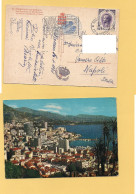 12233 PRINCIPATO DI MONACO 1971 Stamp 30c Isolato Card ANNULLO - Storia Postale