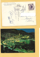 12234 PRINCIPATO DI MONACO 1974 Stamp 30c Isolato Card GALEA ANNULLO - Briefe U. Dokumente